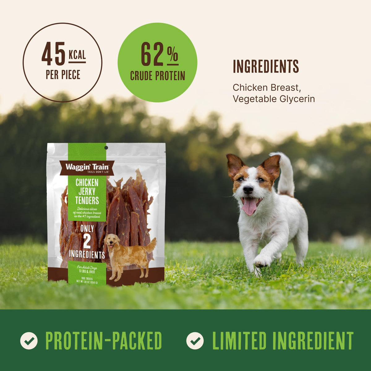 Chicken Jerky Dog Treats 30 oz A5321