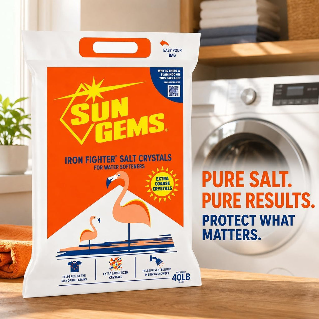 Water Softener Salt Crystals 40 lb 2 Pack H3534