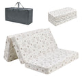 Trifold Pack and Play Mattress 38'' x 26'' x 3'' Memory Foam with Carry Bag P58288