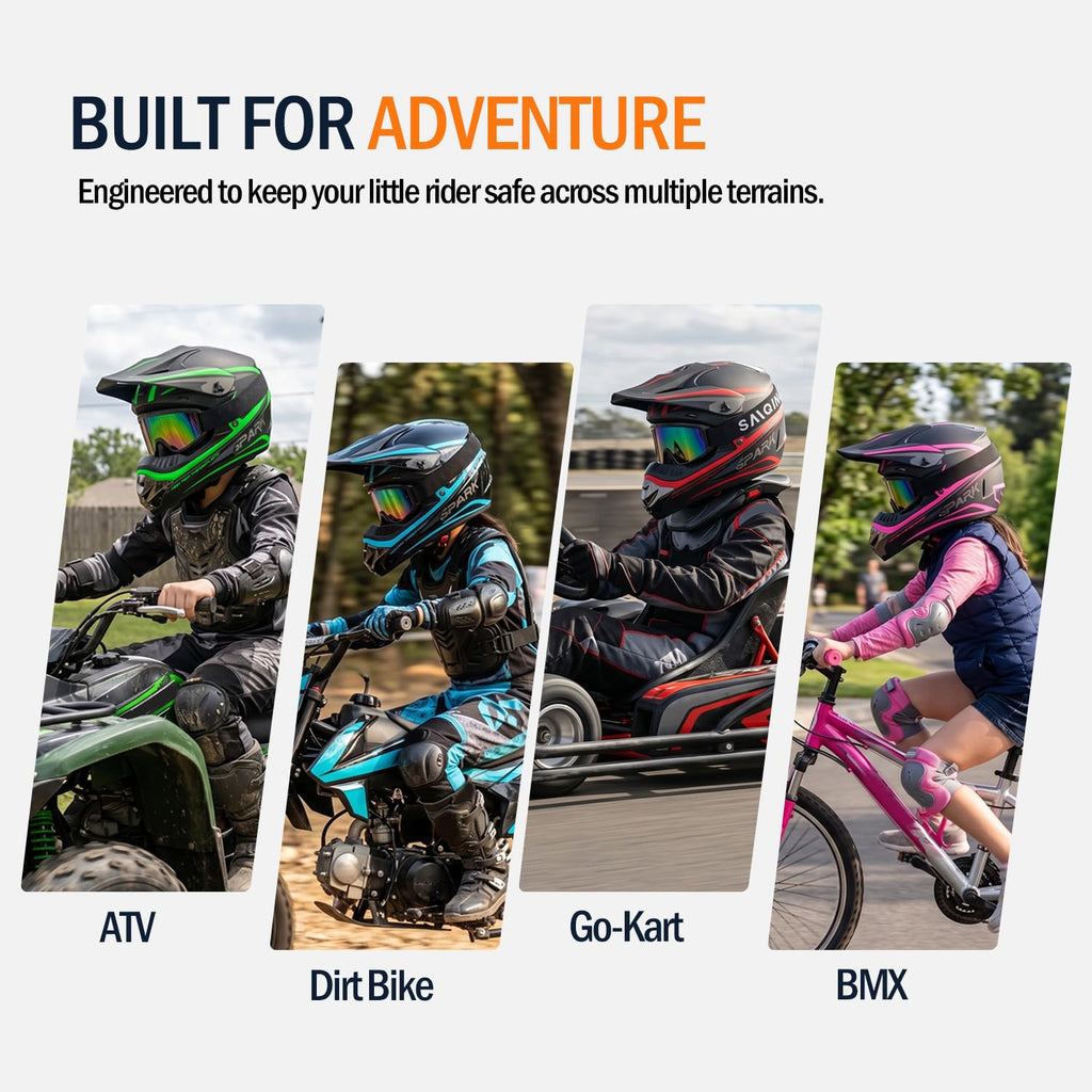 Kids Motocross Full Face Helmet P222013