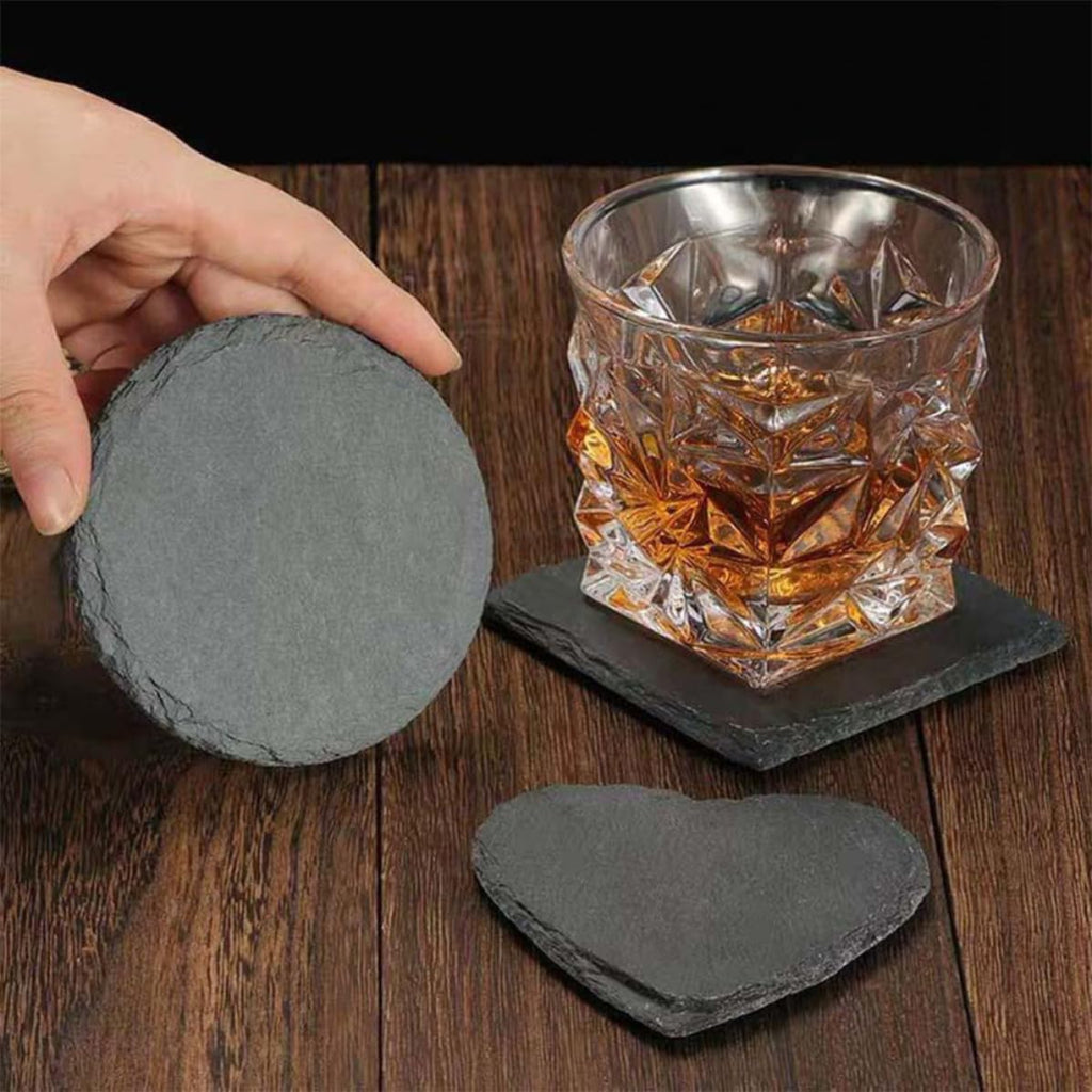 Natural Stone Coasters Set A166