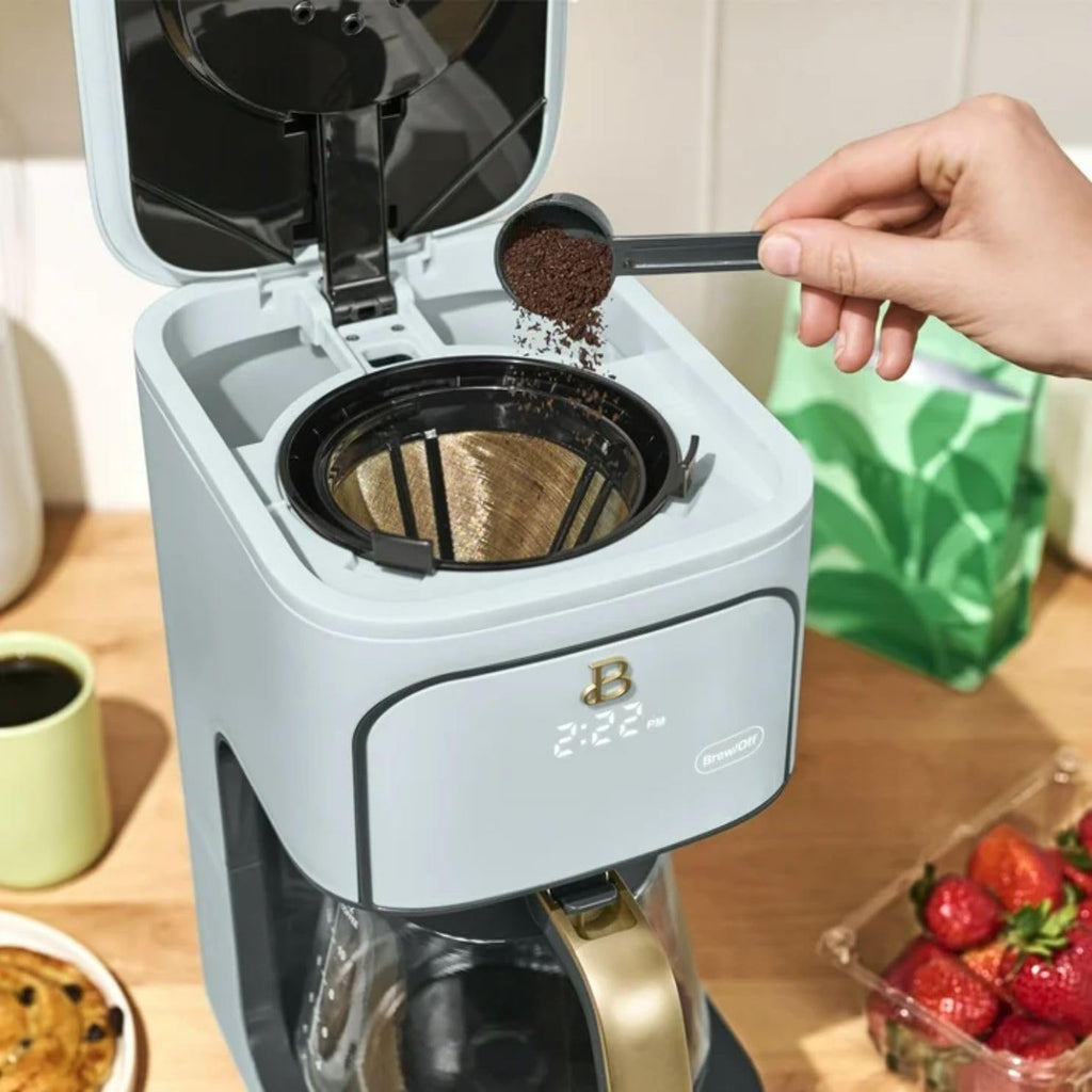 12-Cup Programmable Drip Coffee Maker with 24h Timer E8721