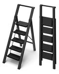 5 Step Aluminum Folding Ladder K837