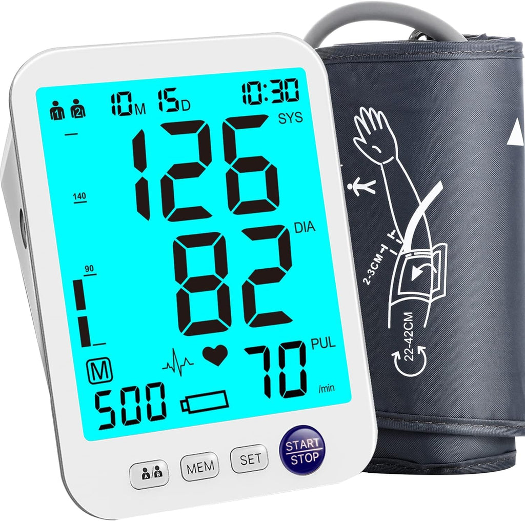 Blood Pressure Monitor Upper Arm Large Cuff F202