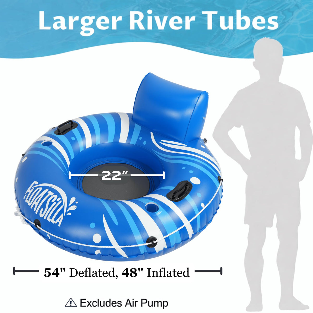 Heavy Duty Inflatable River Tube F834702