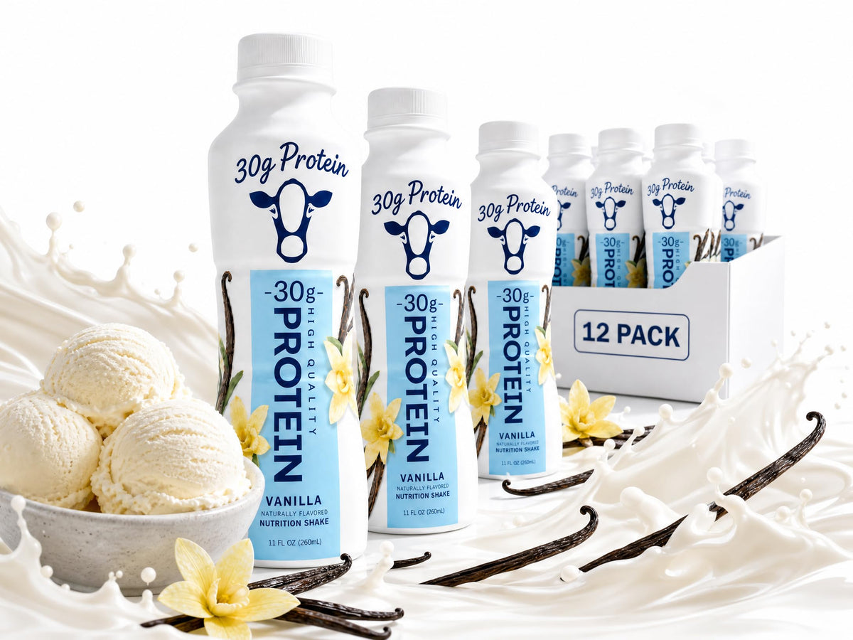Vanilla Protein Shake 30g Protein 12 Pack I5261