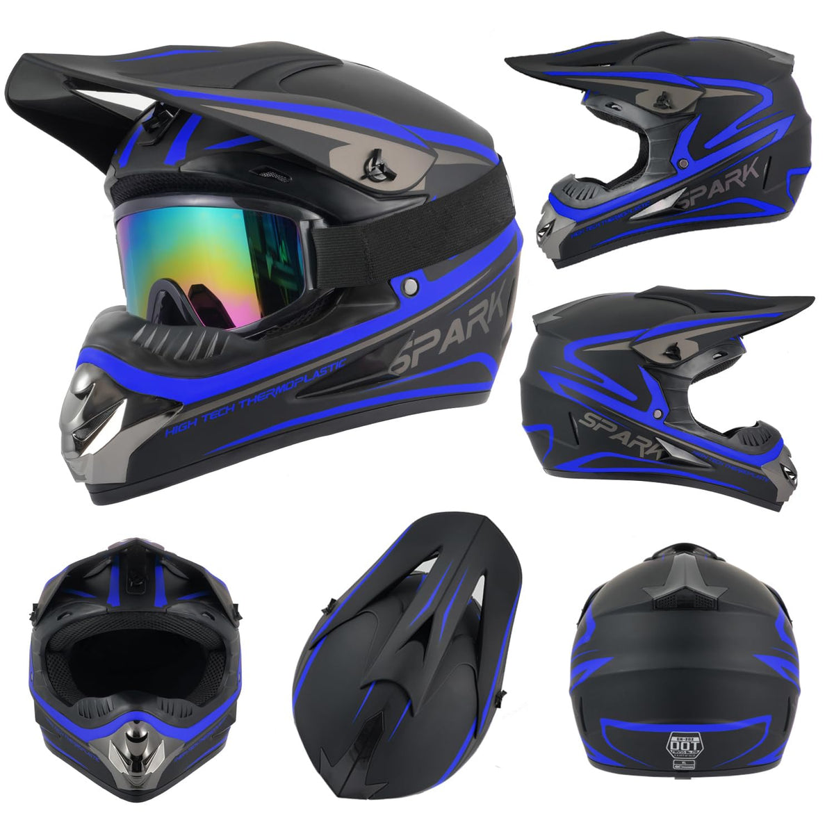 Kids Motocross Full Face Helmet P222013