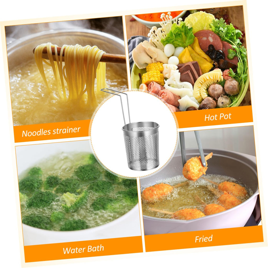 Stainless Steel Noodle Sieve with Handle N51494