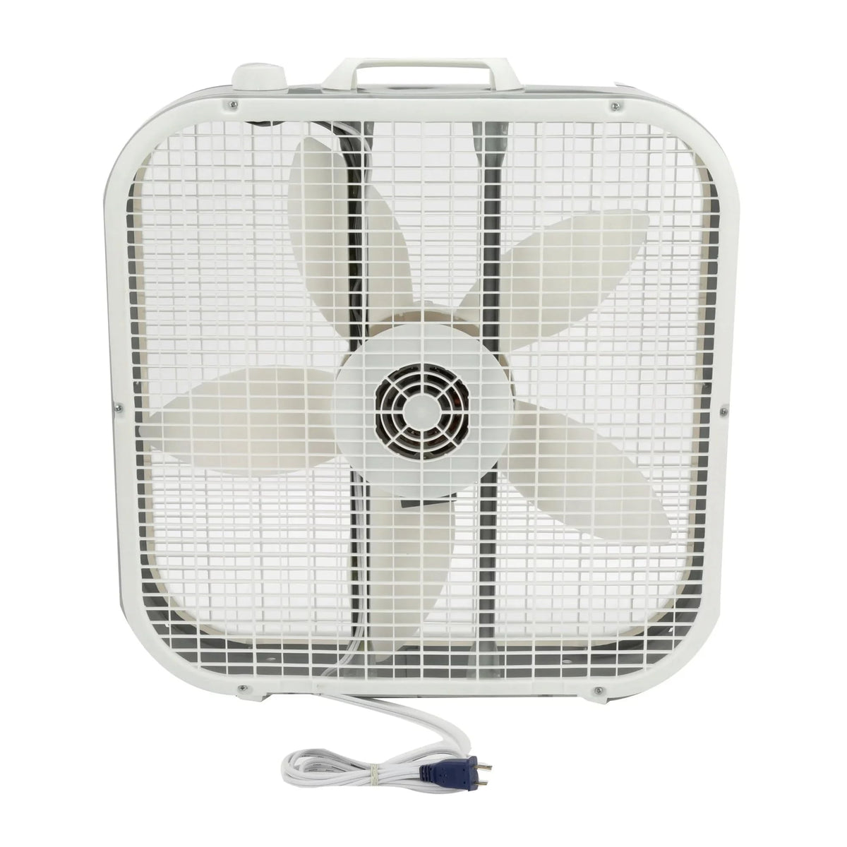 20" Classic Box Fan, 3 Speeds, White F8972