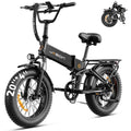 1400W Peak 20'' Fat Tire Foldable Electric Bike Z9127