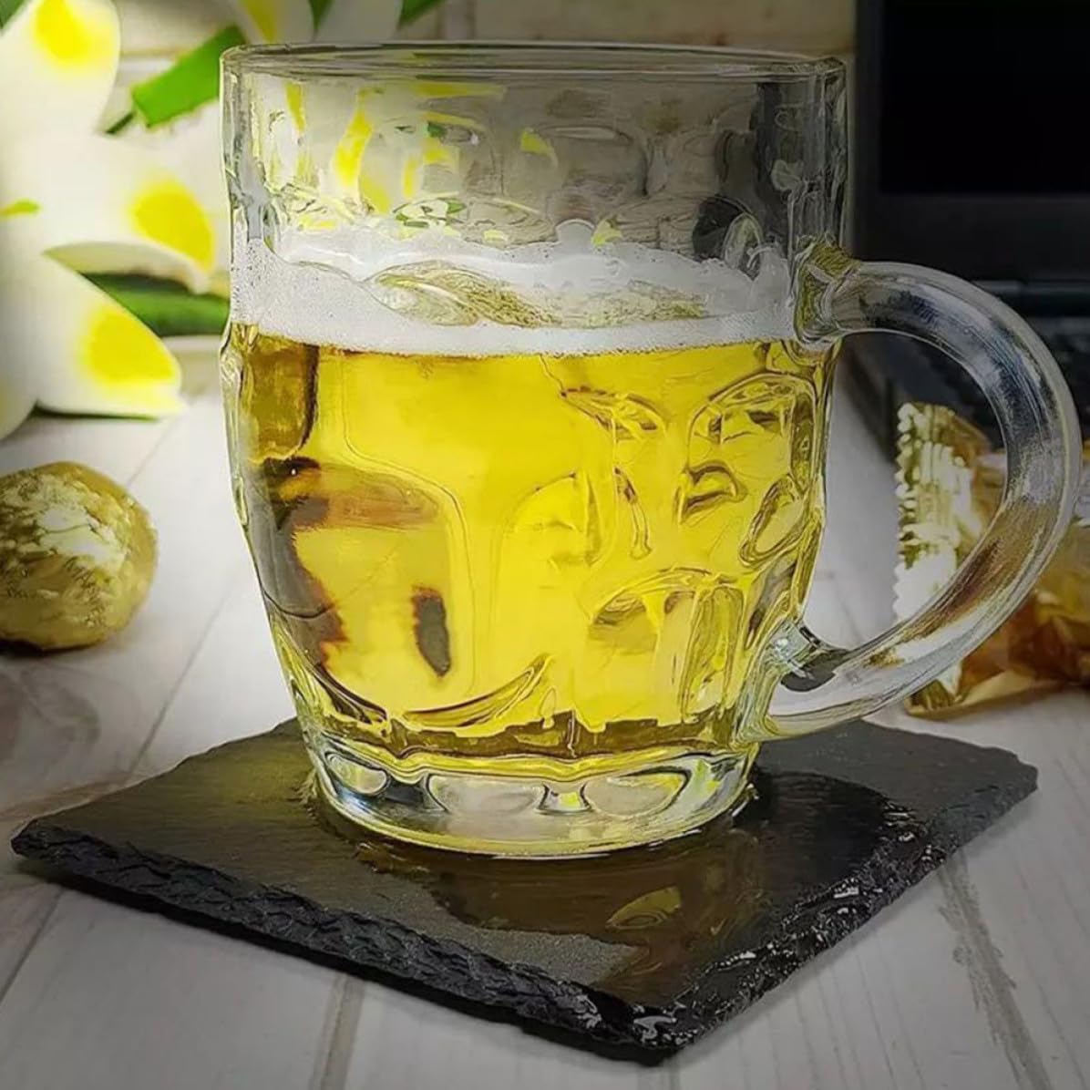 Natural Stone Coasters Set A166