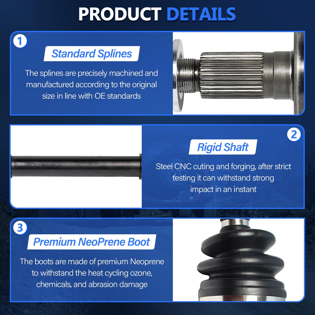 CV Axle Shaft Assembly Z22615