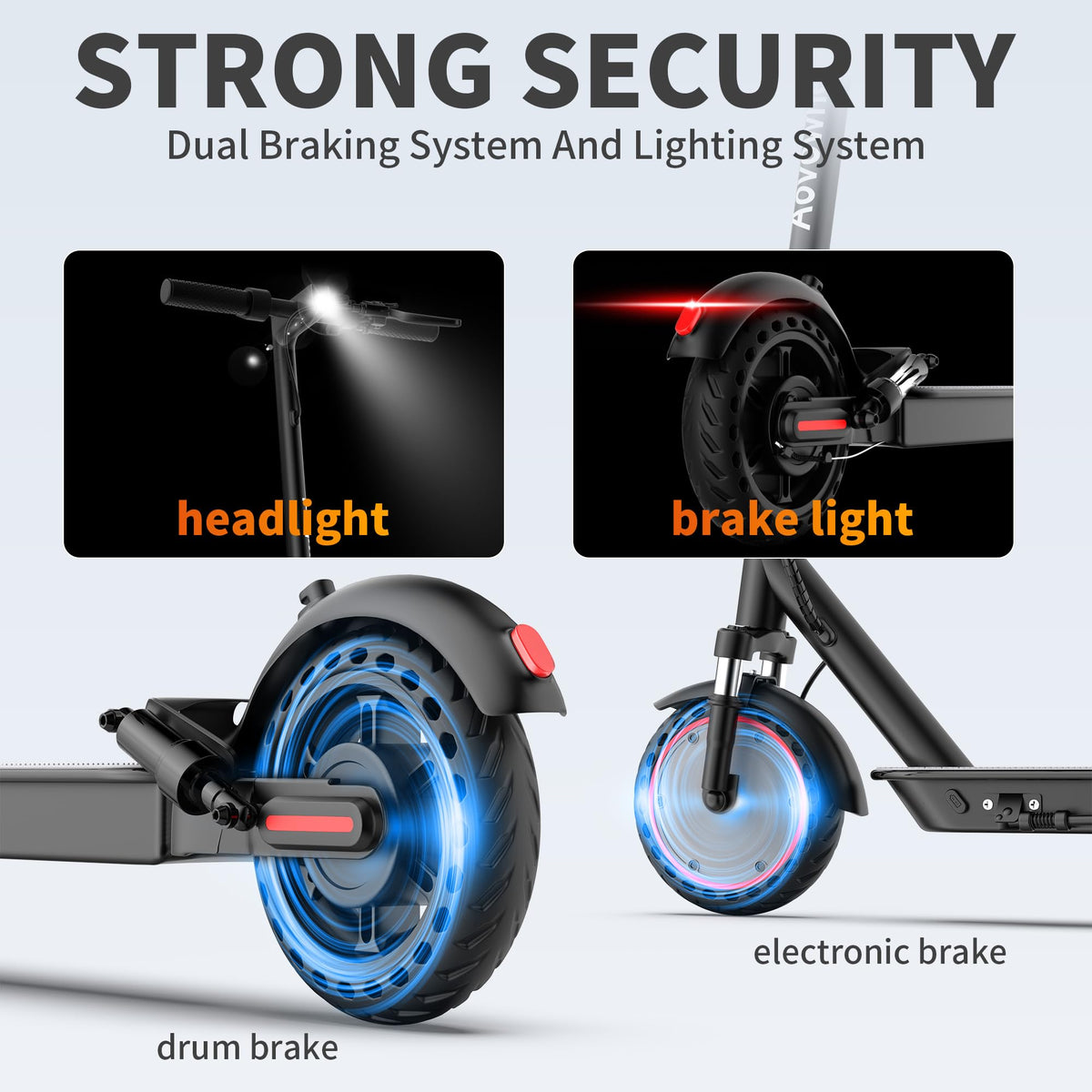 Folding Electric Scooter with Dual Brakes S121