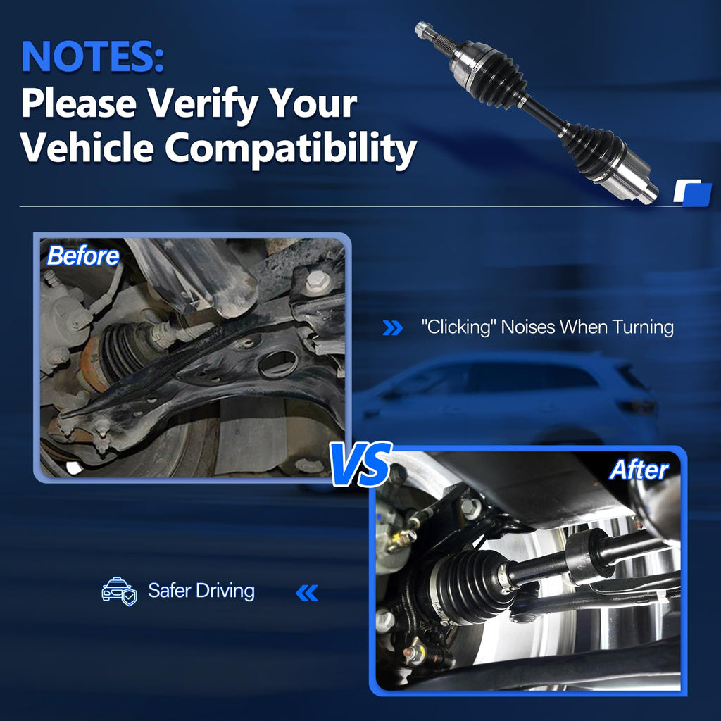 CV Axle Shaft Assembly Z22615
