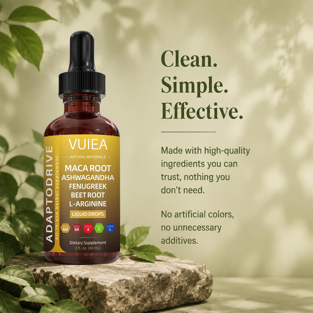 Maca Root Liquid Supplement with Ashwagandha Fenugreek Beet Root 2 fl oz U78480