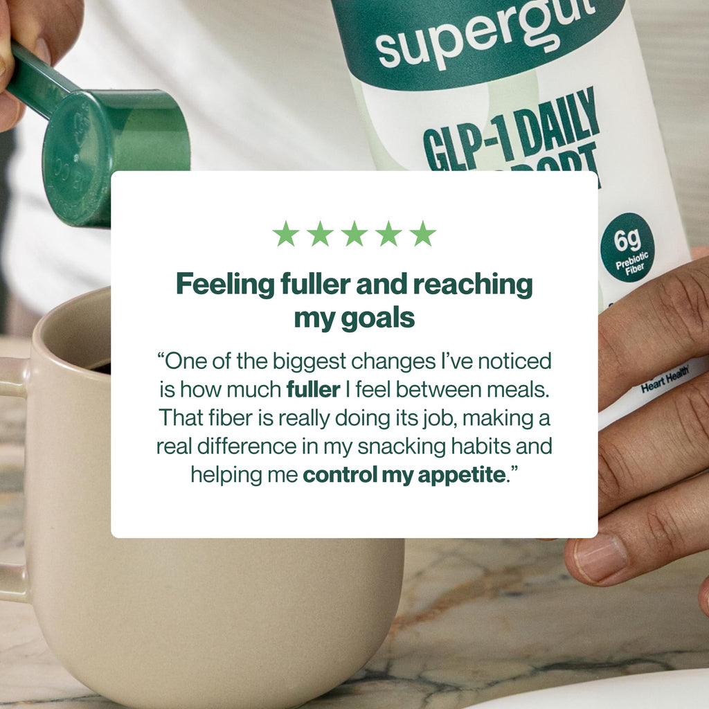 High Fiber GLP-1 Supplement Powder Drink Mix 20 Servings J235599