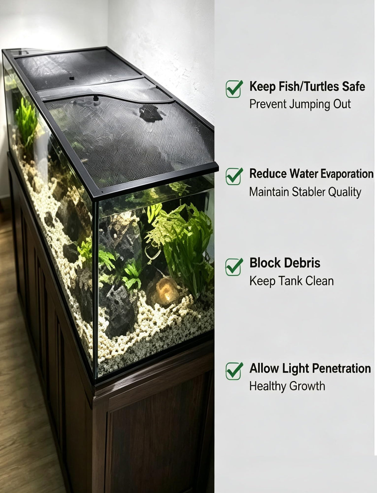 Aluminum Mesh Lid for Fish Tank W30123