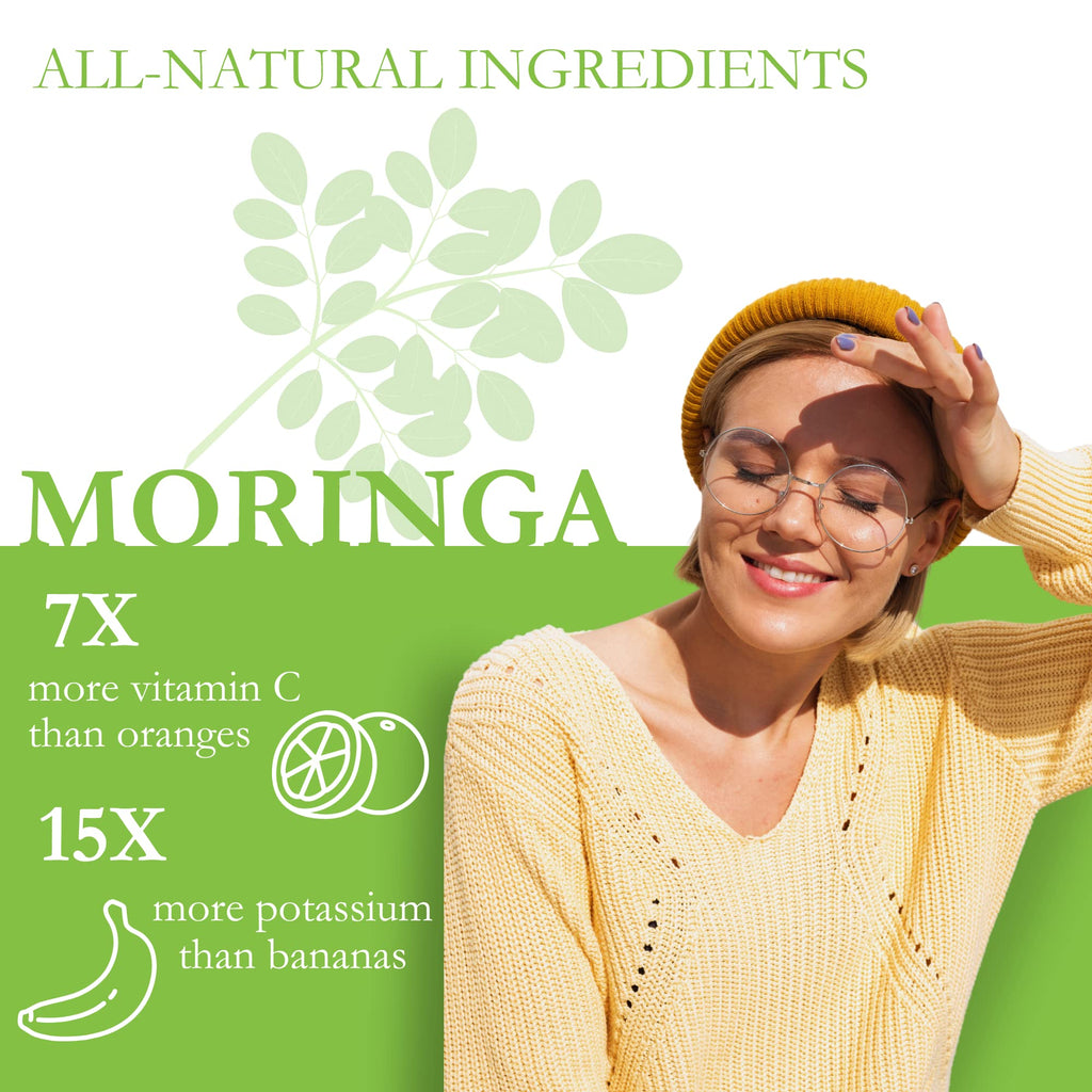 Organic Moringa Powder Capsules Q832
