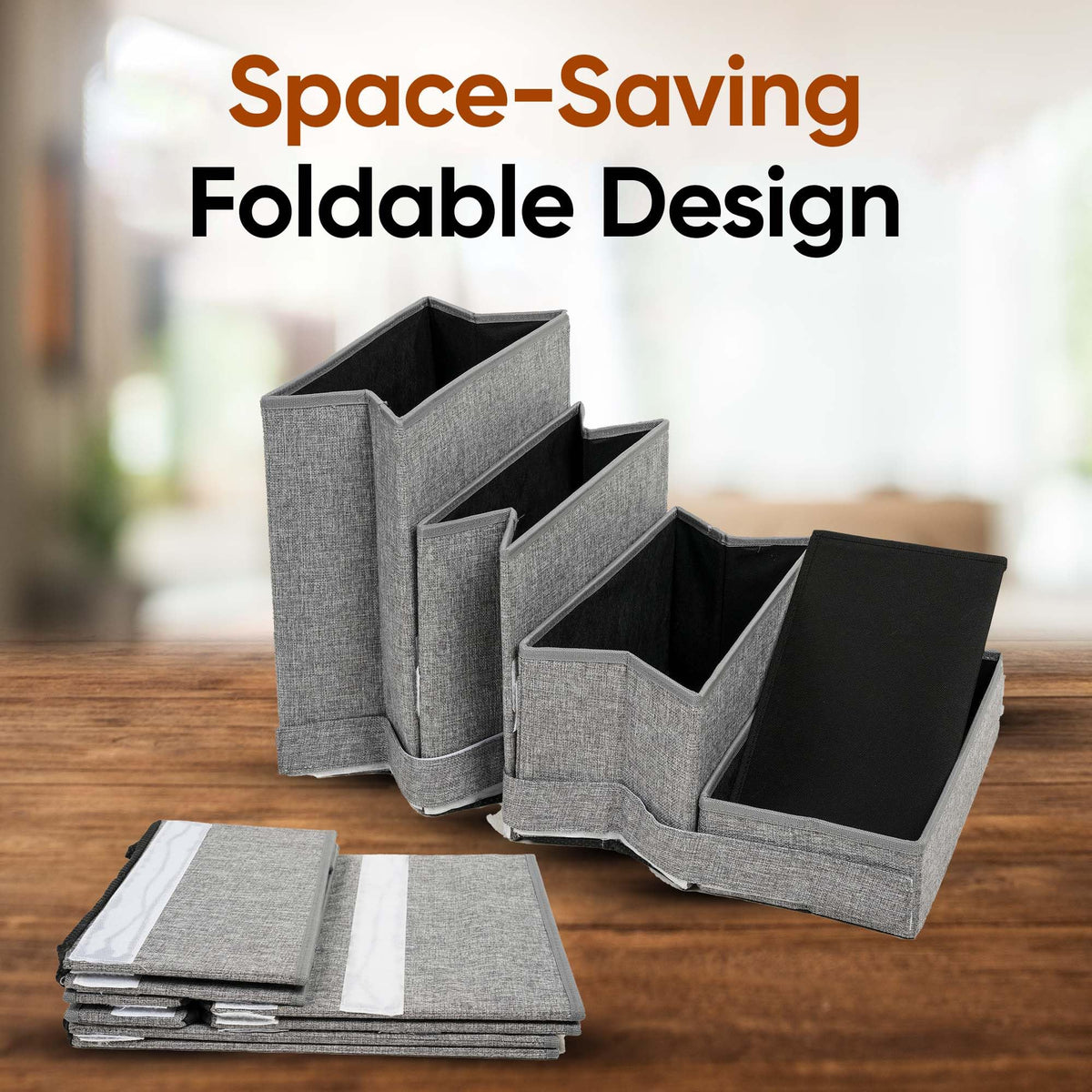 Foldable Pet Stairs with Storage B80888