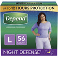 Large Disposable Overnight Incontinence Underwear 14 Count G475