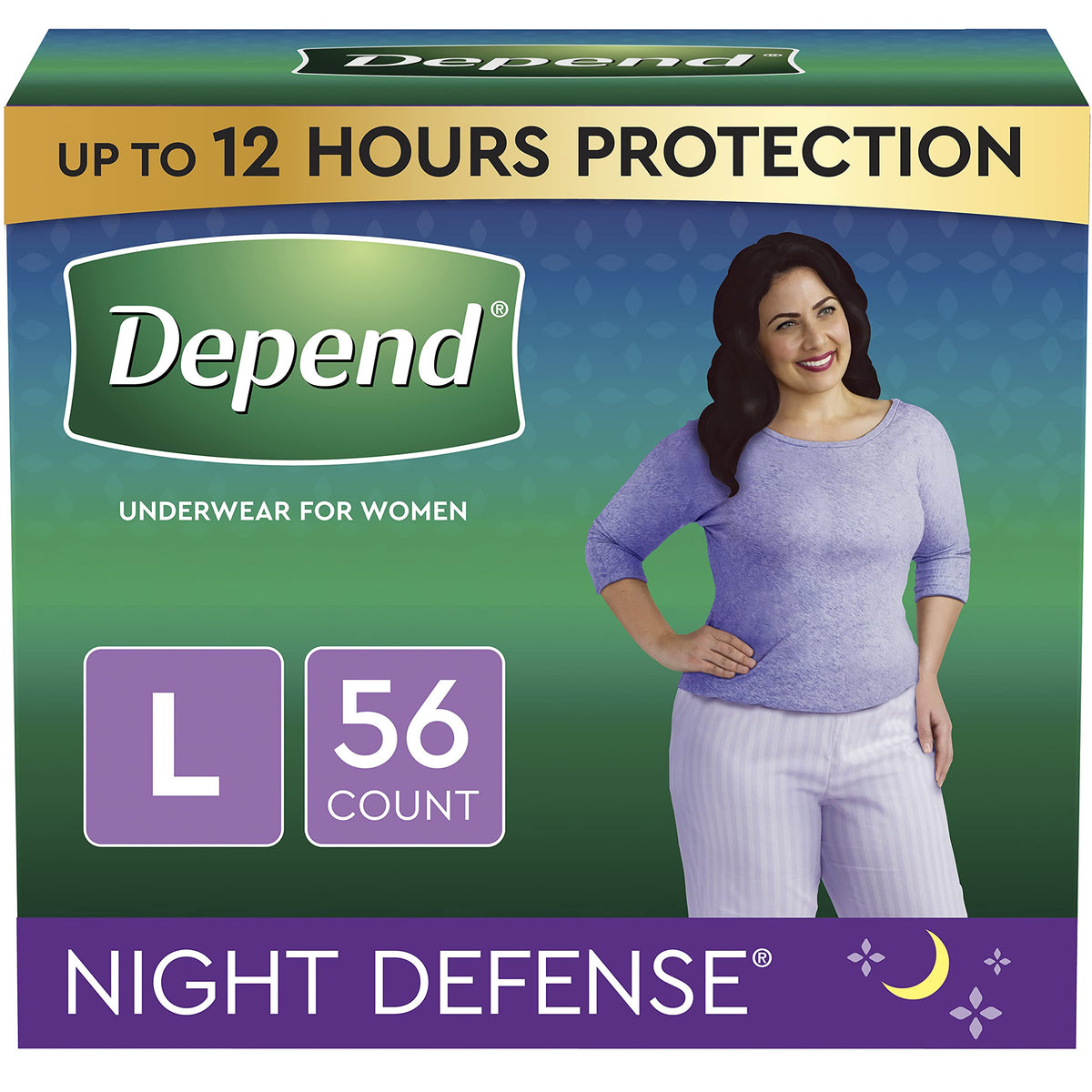 Large Disposable Overnight Incontinence Underwear 14 Count G475