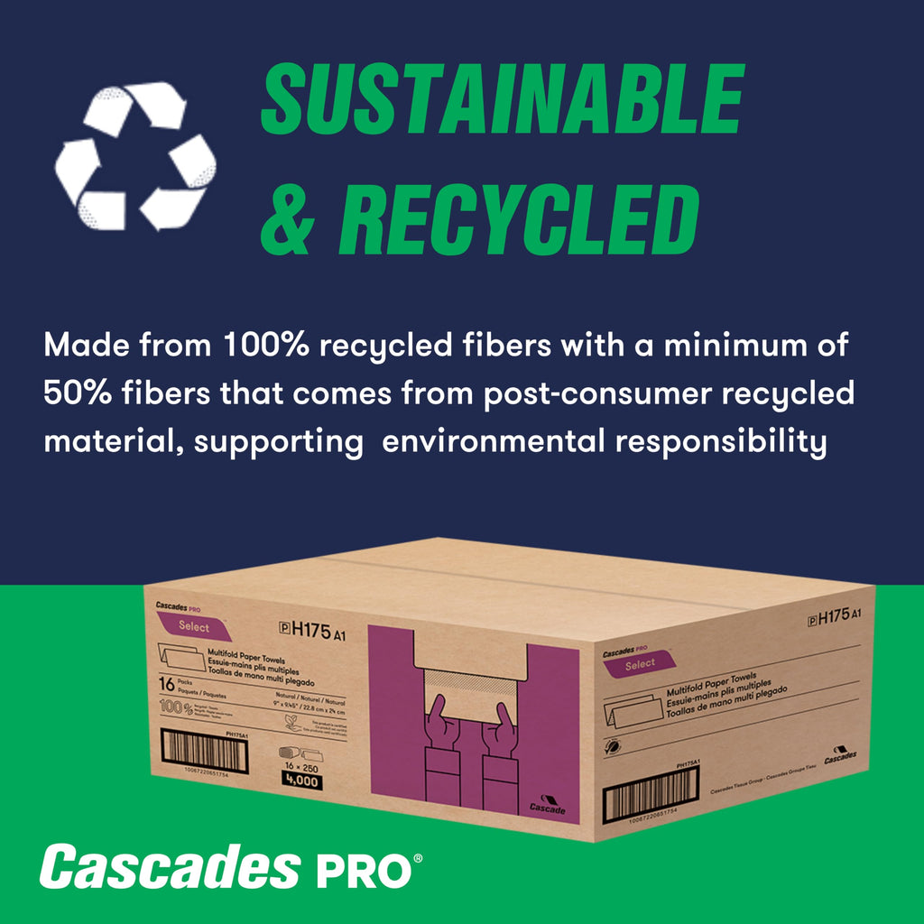 Multifold Paper Towels 250 Sheets 16 Packs Natural Brown F9028