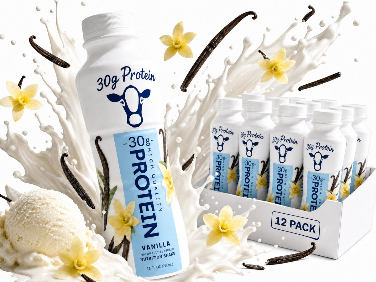 Vanilla Protein Shake 30g Protein 12 Pack I5261
