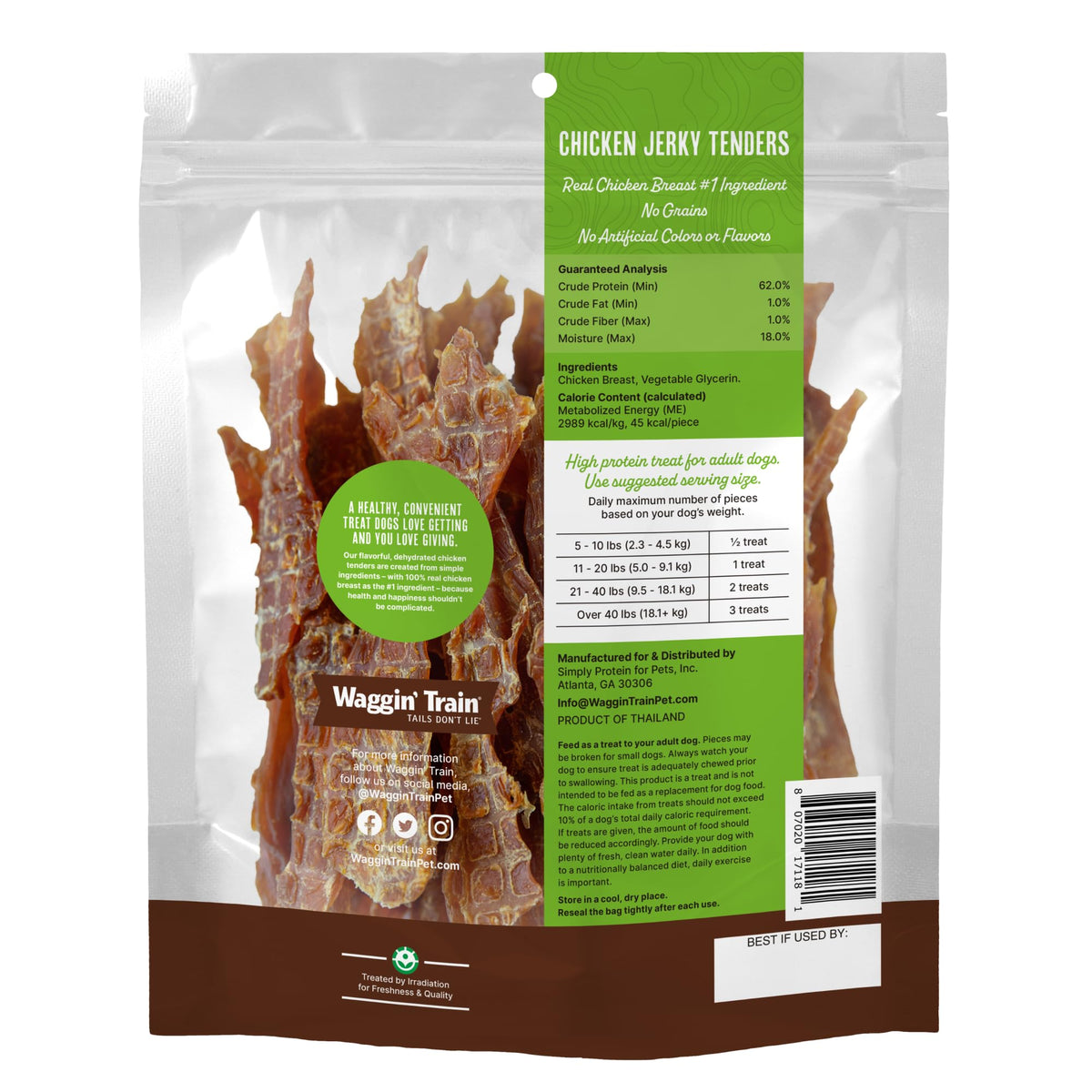 Chicken Jerky Dog Treats 30 oz A5321