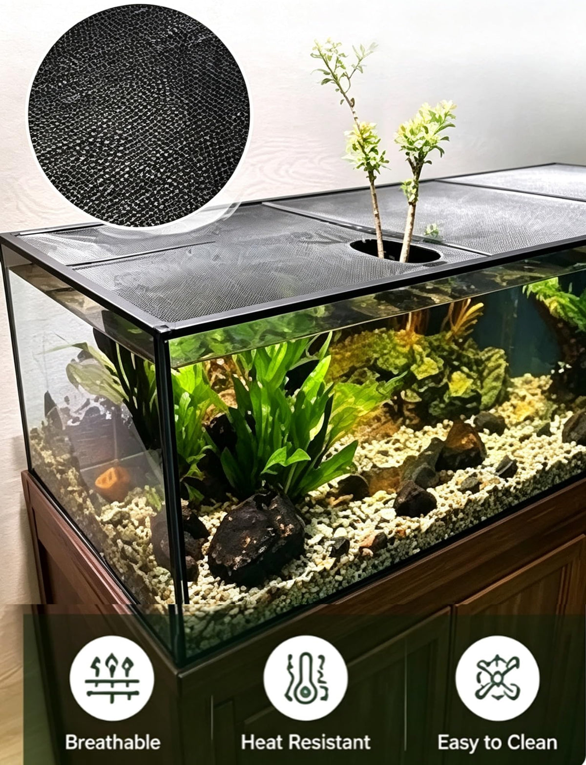 Aluminum Mesh Lid for Fish Tank W30123