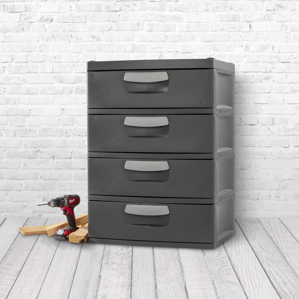 4 Drawer Plastic Unit R273