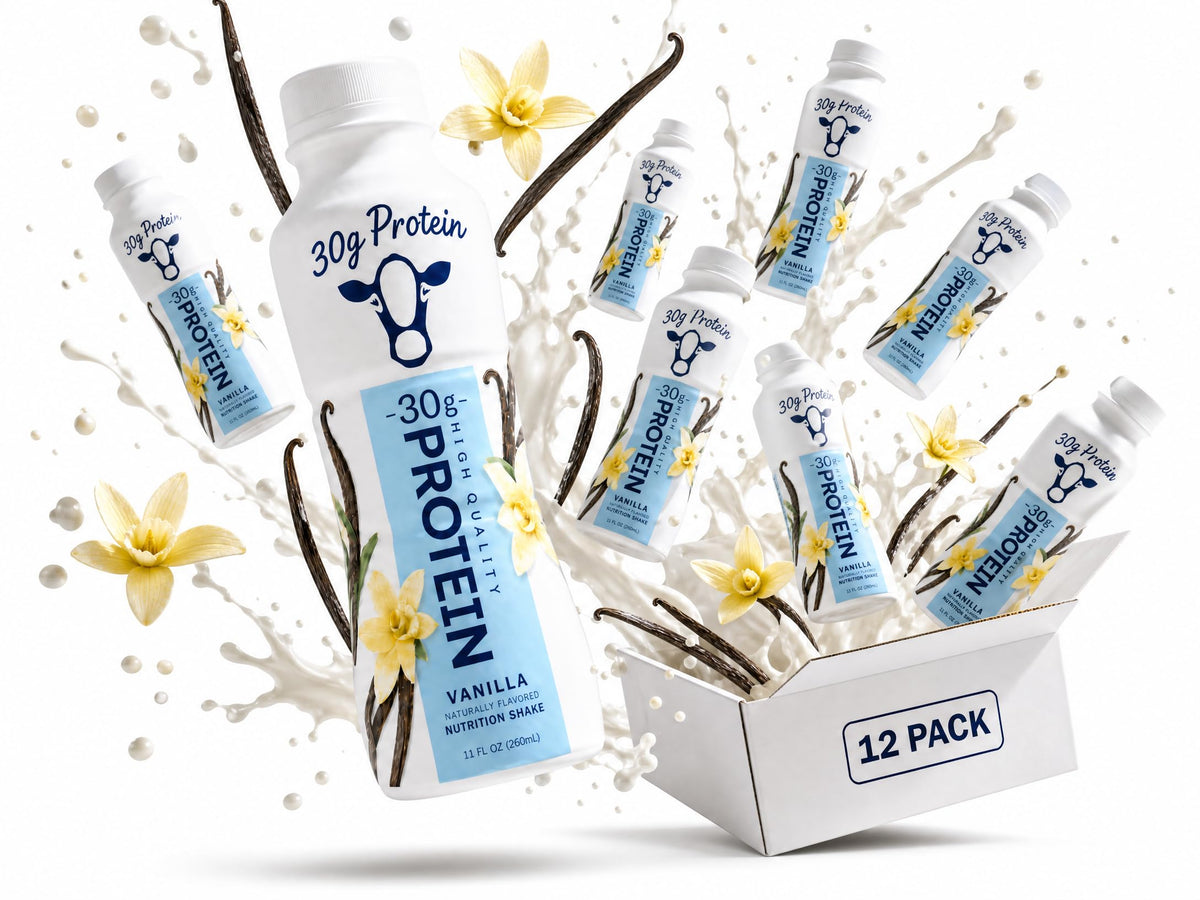 Vanilla Protein Shake 30g Protein 12 Pack I5261
