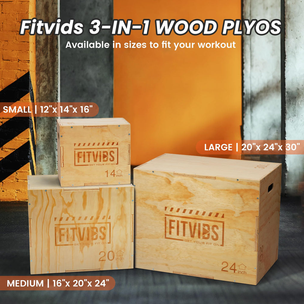 Wooden Plyo Box 30" x 24" x 20" S4894