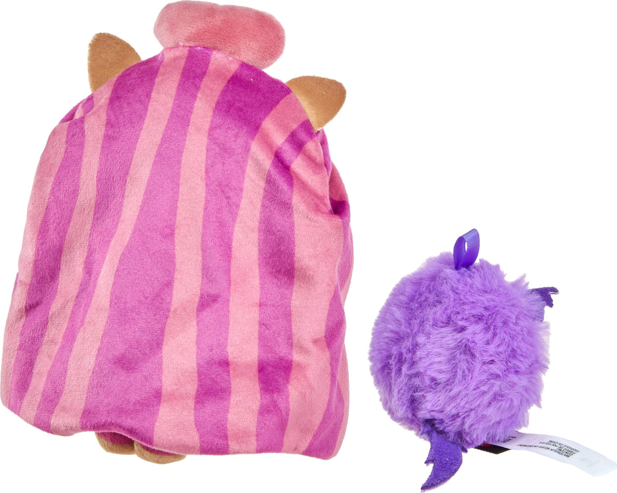 Plush Doll Set with Pet Dog and Backpack P7095