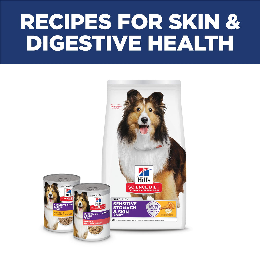 Sensitive Stomach & Skin Dry Dog Food F5496