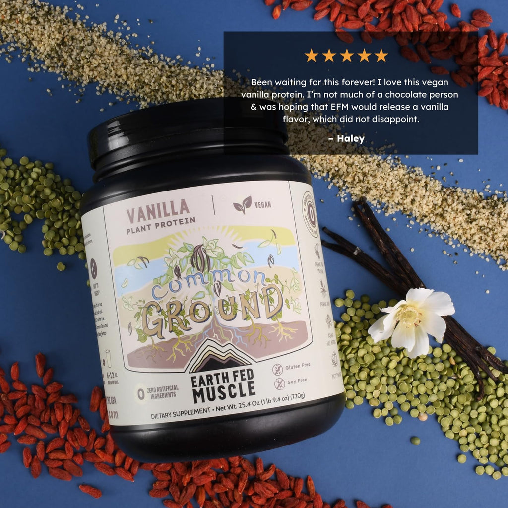 Organic Plant Protein Powder Vanilla 1.74 lb S369041