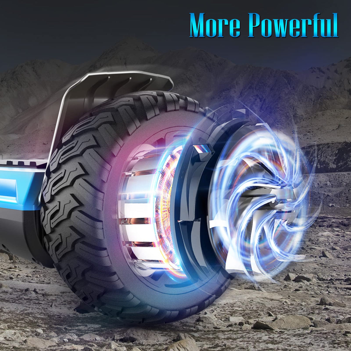 8.5'' Offroad Hoverboard with Lights and Bluetooth G99026