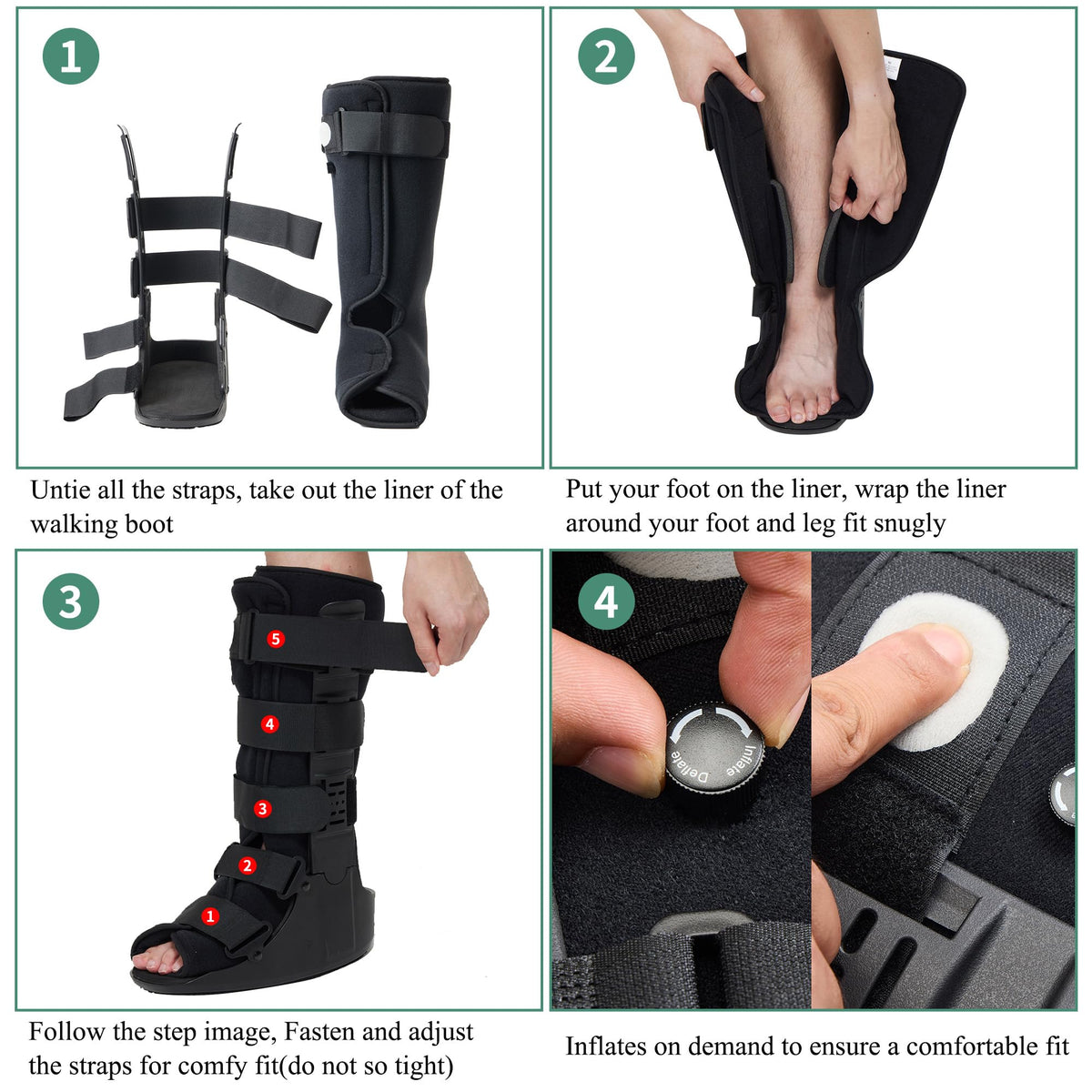 Air Walking Boot T1442