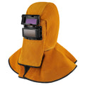 Leather Welding Hood with Auto Darkening Filter Lens D970384