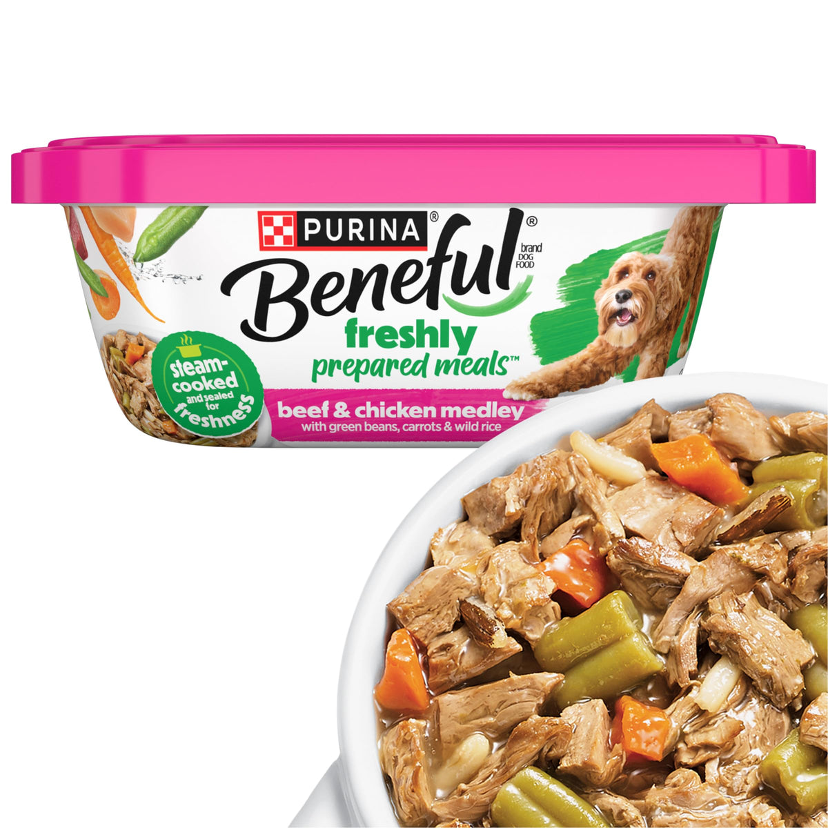 Beef & Chicken Dog Food 8 x 10 oz U333860