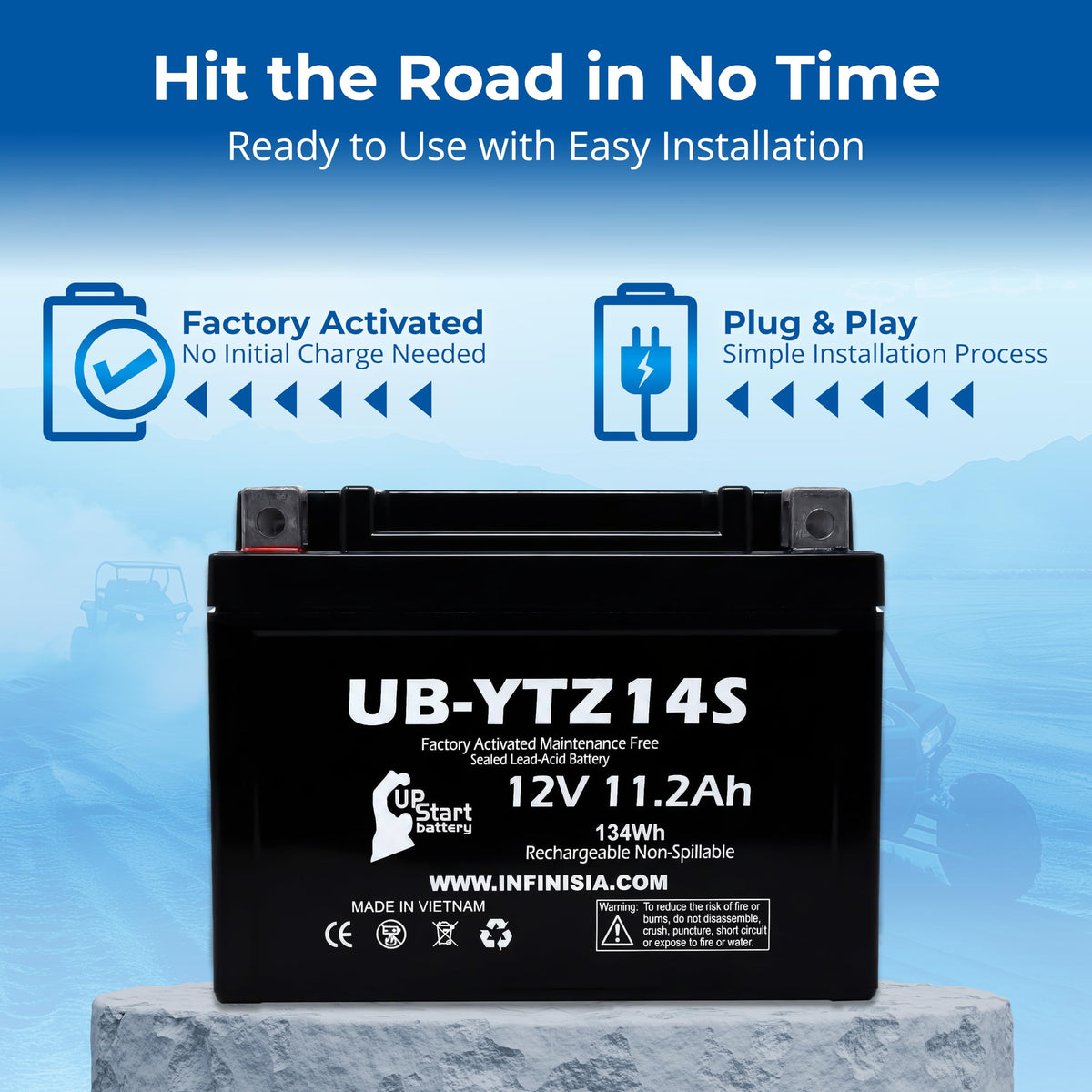 12V 11.2Ah Battery I688700