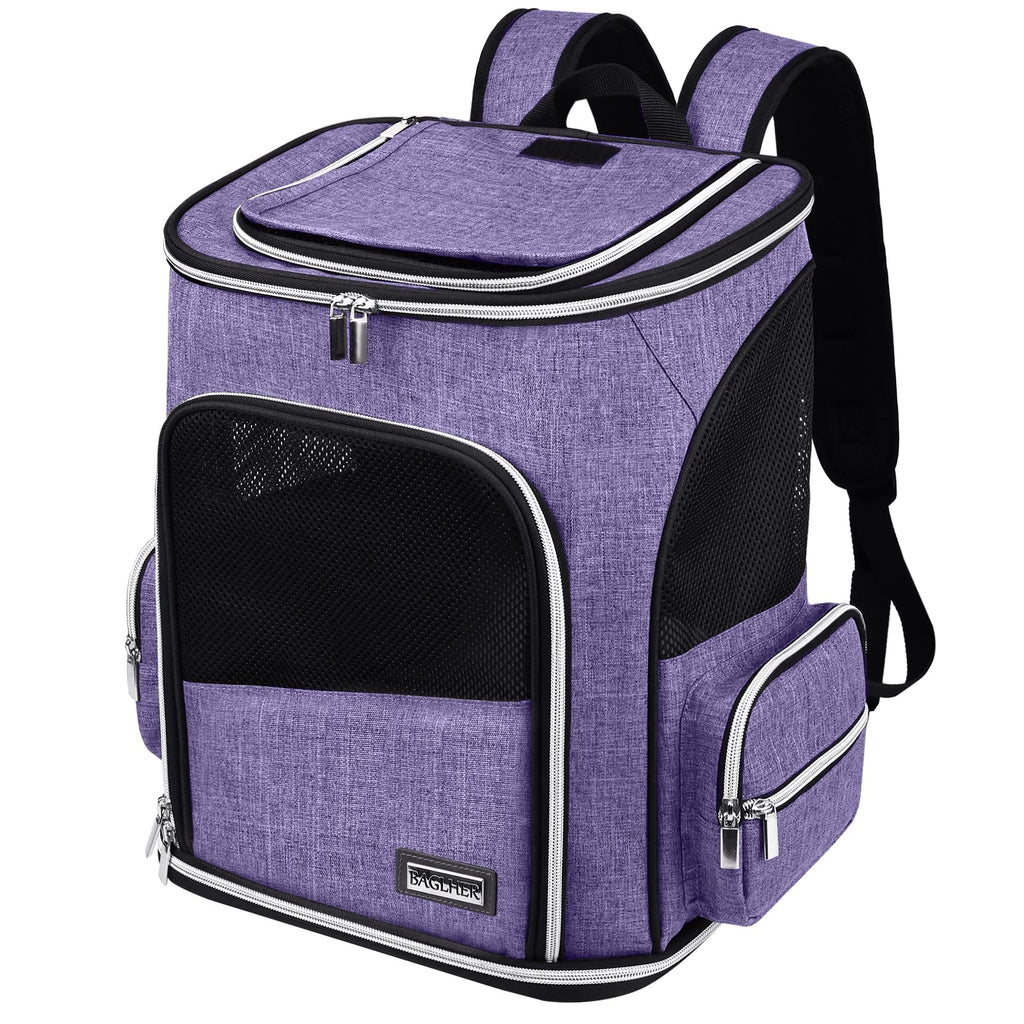 Expandable Ventilated Pet Carrier Backpack Y509602