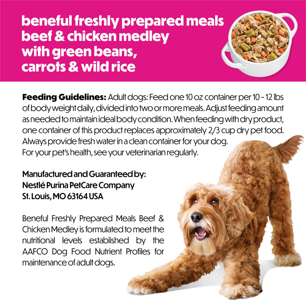 Beef & Chicken Dog Food 8 x 10 oz U333860
