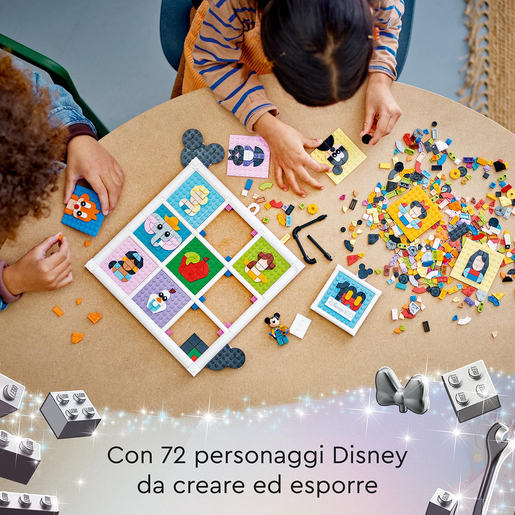 Disney Animated Figures Craft Set with 72 Mosaic Designs X418117