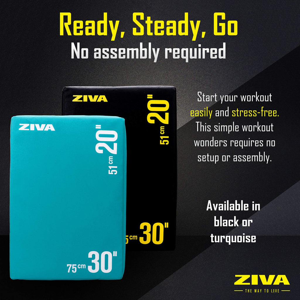 3-in-1 Plyo Box with Non-Slip PVC Cover 20x24x30" P507