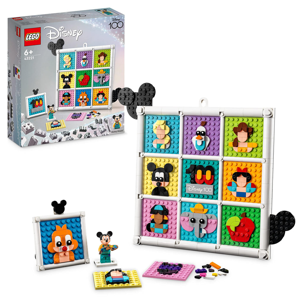 Disney Animated Figures Craft Set with 72 Mosaic Designs X418117