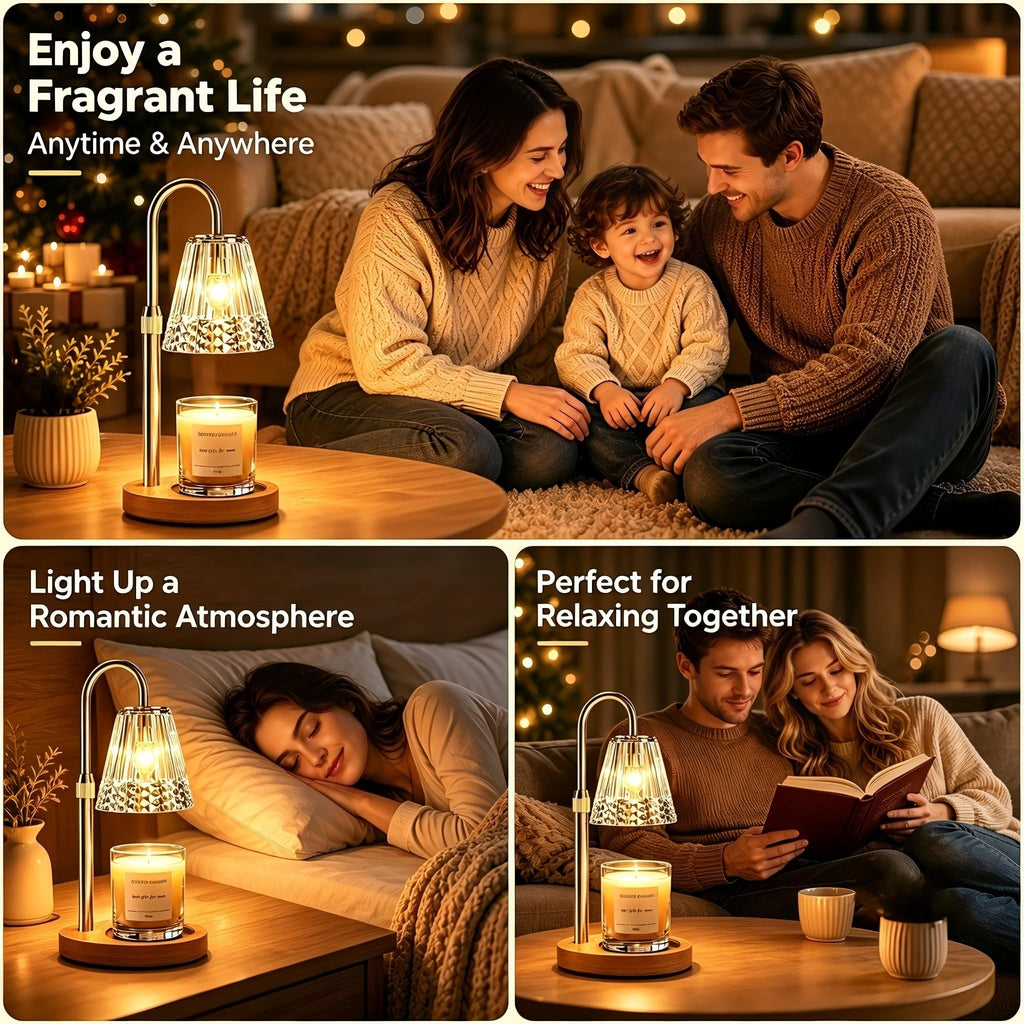 Candle Warmer Lamp 2 Pack with Timer & Dimmer S436500