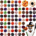 80 Pcs Halloween Dog Collar Flowers Bulk R359581